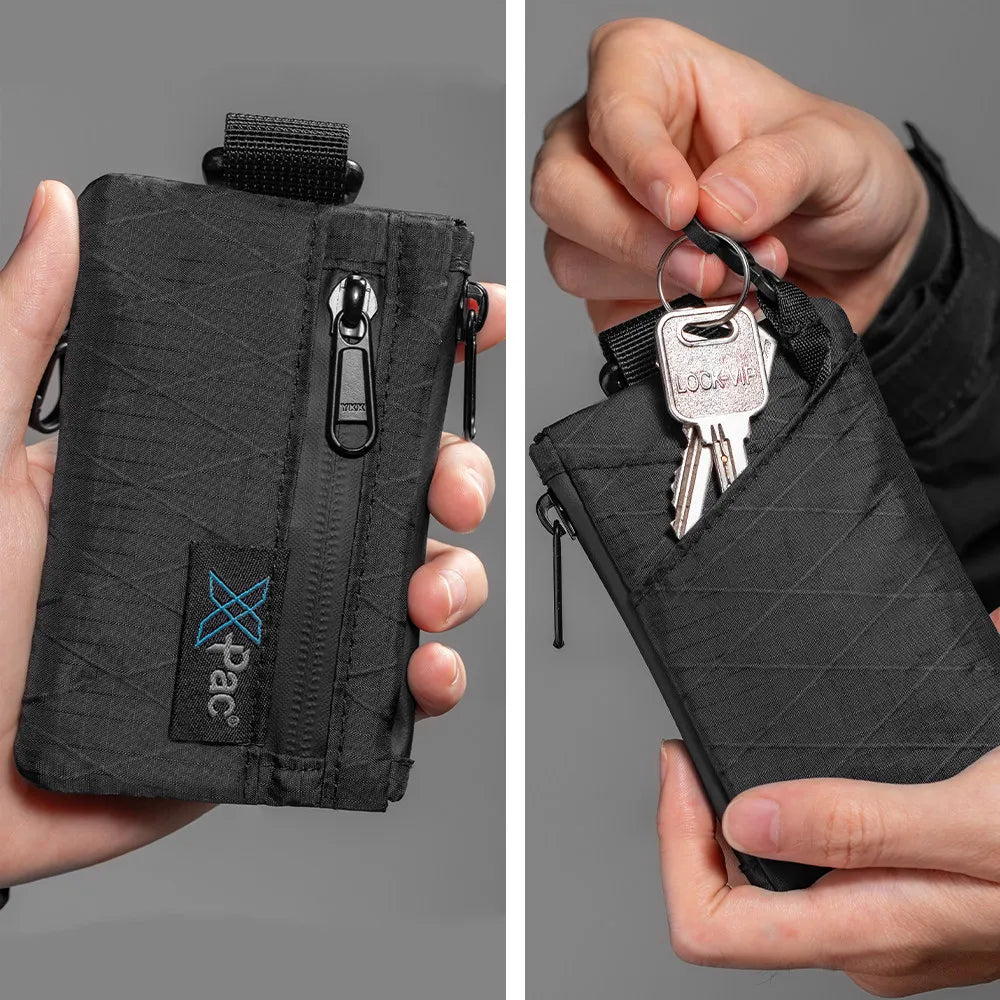 Durable Waterproof X-Pac Card Holder & Earbuds Organizer Pouch