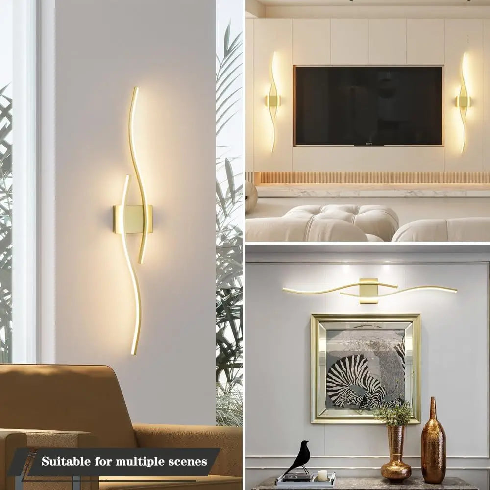 Minimalist Rechargeable Wall Light - Wireless LED Sconces for Home