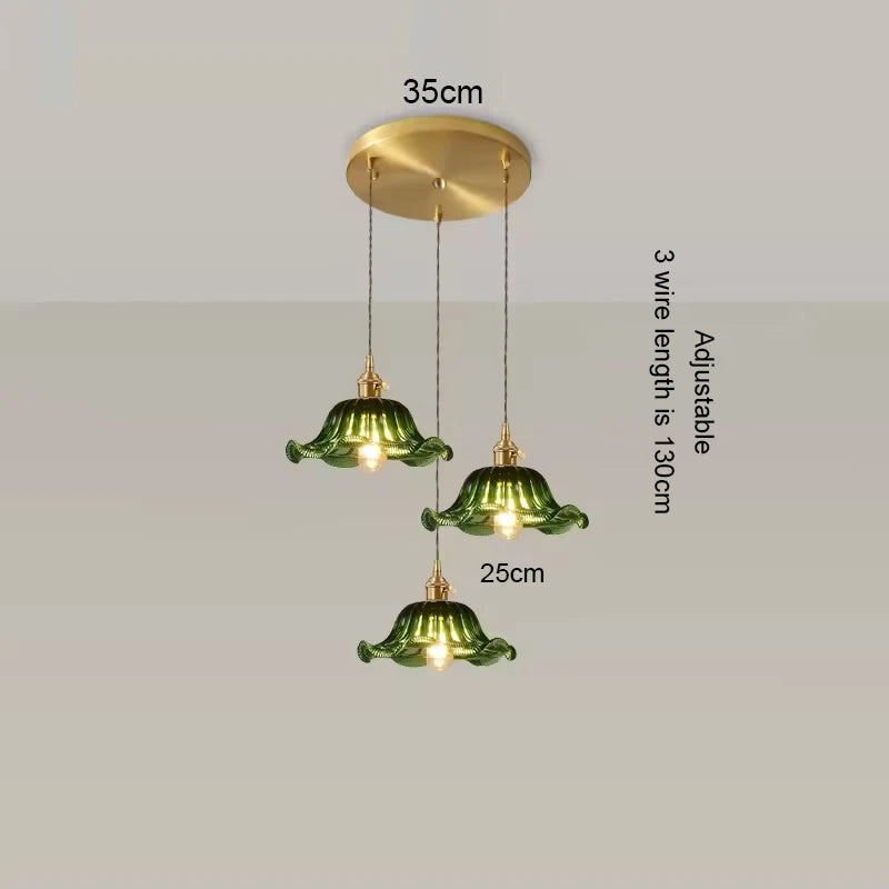 Adjustable Frosted Glass Chandelier Pendant Light for Stylish Spaces