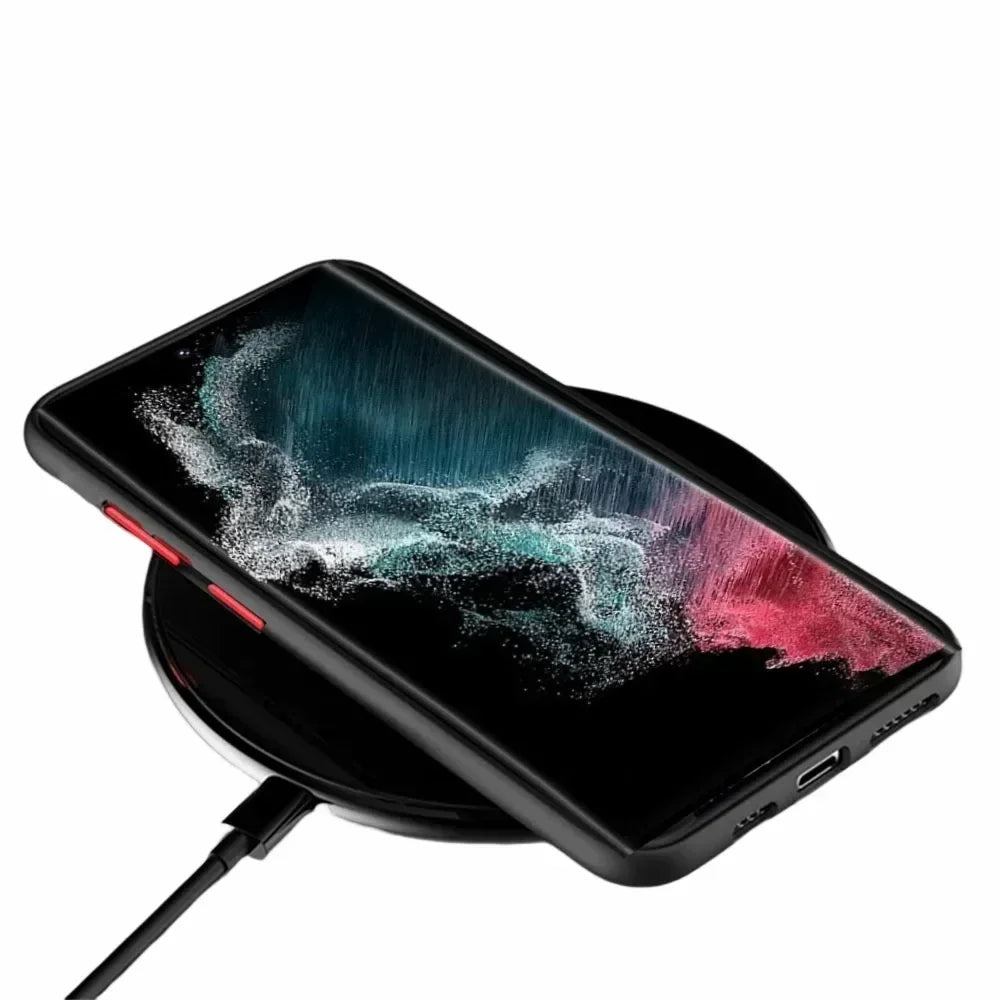 Matte Hard Case for Samsung Galaxy S21/S22/S23 with MagSafe Compatibility