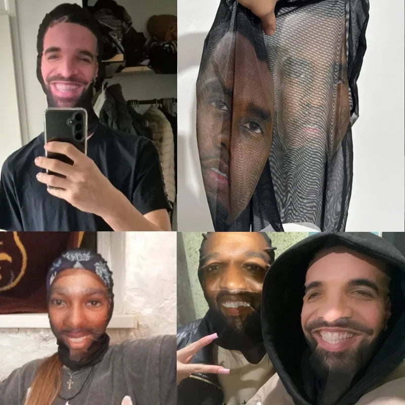 Realistic 3D Full Face Masks for Halloween Cosplay & Parties