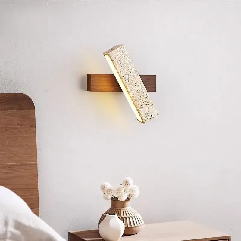Elegant Natural Stone Wall Lamp for Modern Home Decor