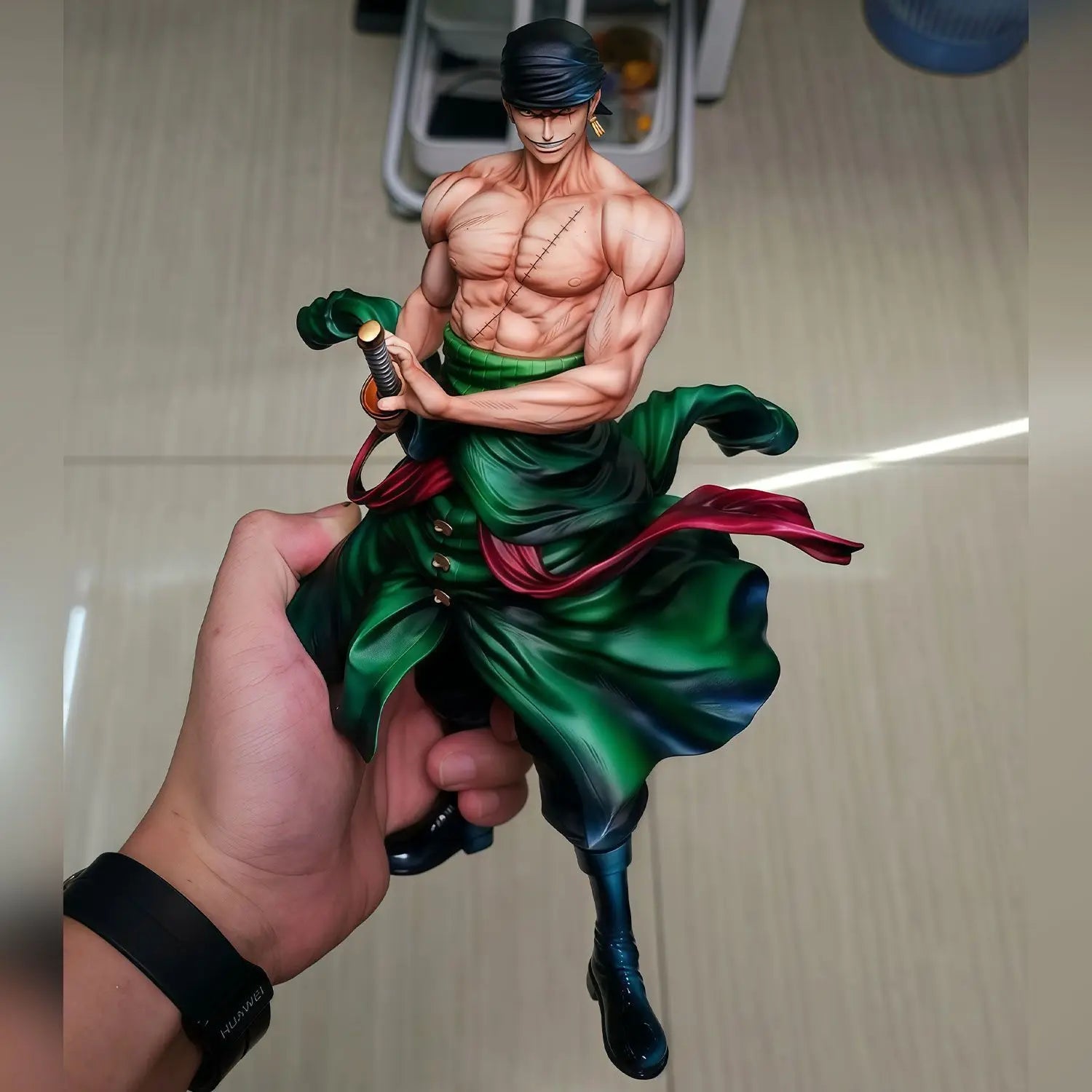 28cm Roronoa Zoro Anime Figure - Premium Desk Collectible