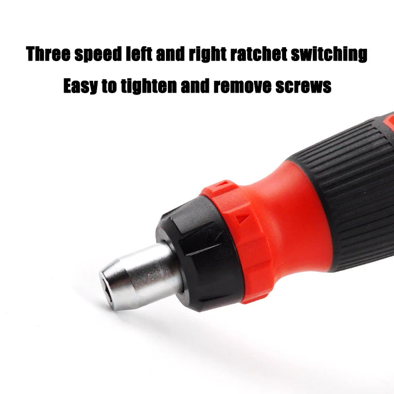 Milwaukee 27-in-1 Ratchet Screwdriver - High Torque Multi-Bit Tool