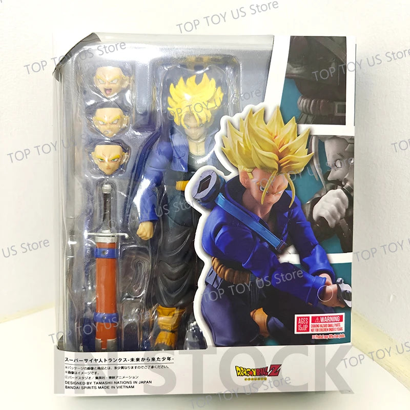 SHF Super Saiyan Trunks Action Figure | Dragon Ball Z Collectible