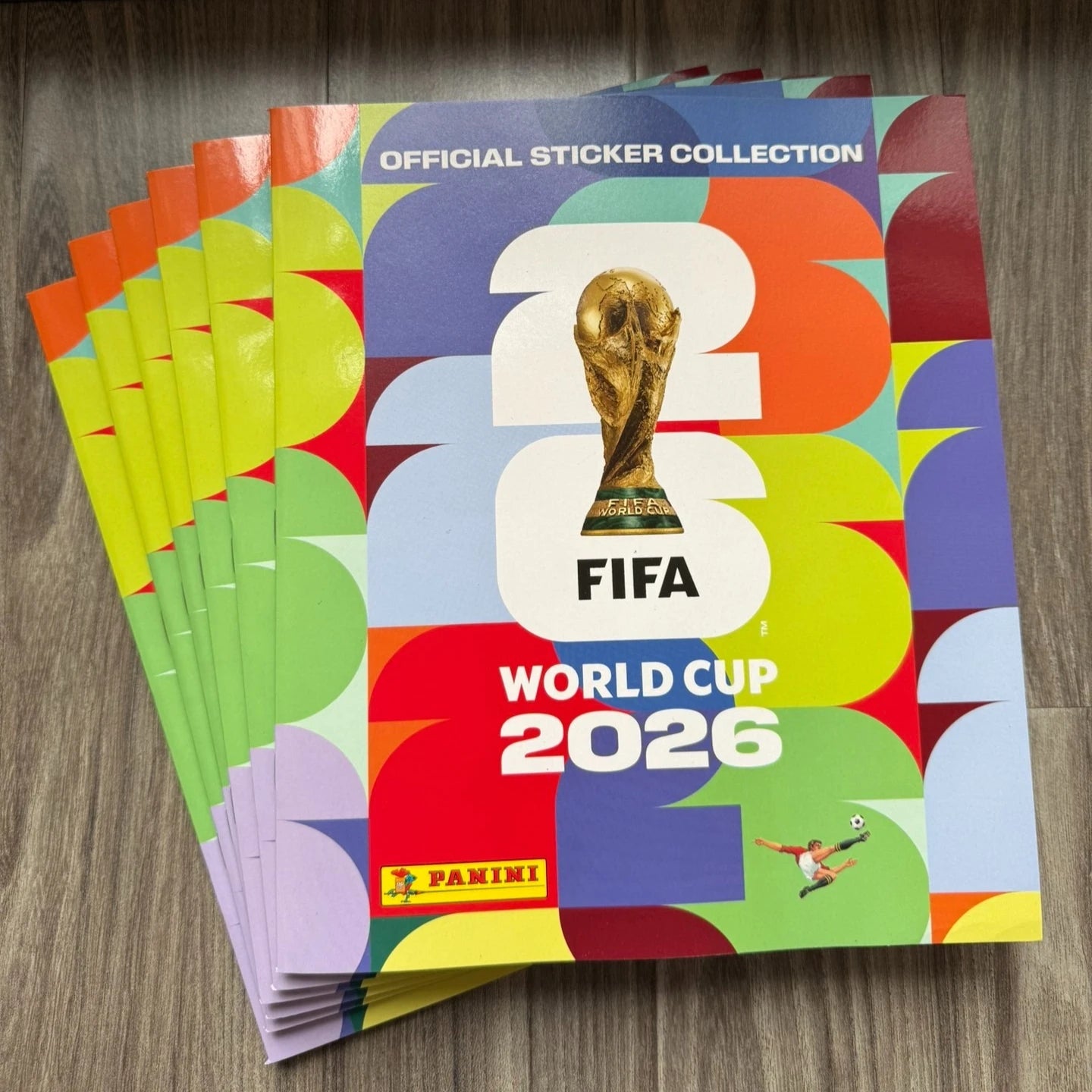 FIFA 2026 World Cup Official Sticker Set - 50 Packs, 350 Stickers