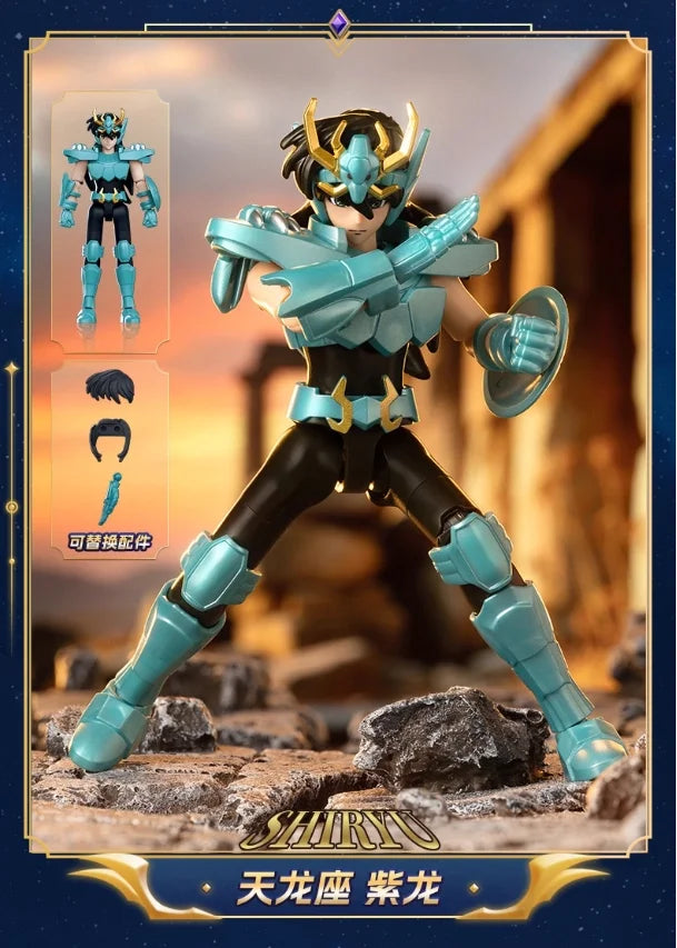 Blokees Saint Seiya Galaxy V2 Action Figures - Iconic Anime Collectibles