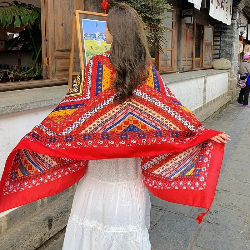 28 Stylish Travel Beach Shawls | 90x180cm Sunscreen Scarfs for Women