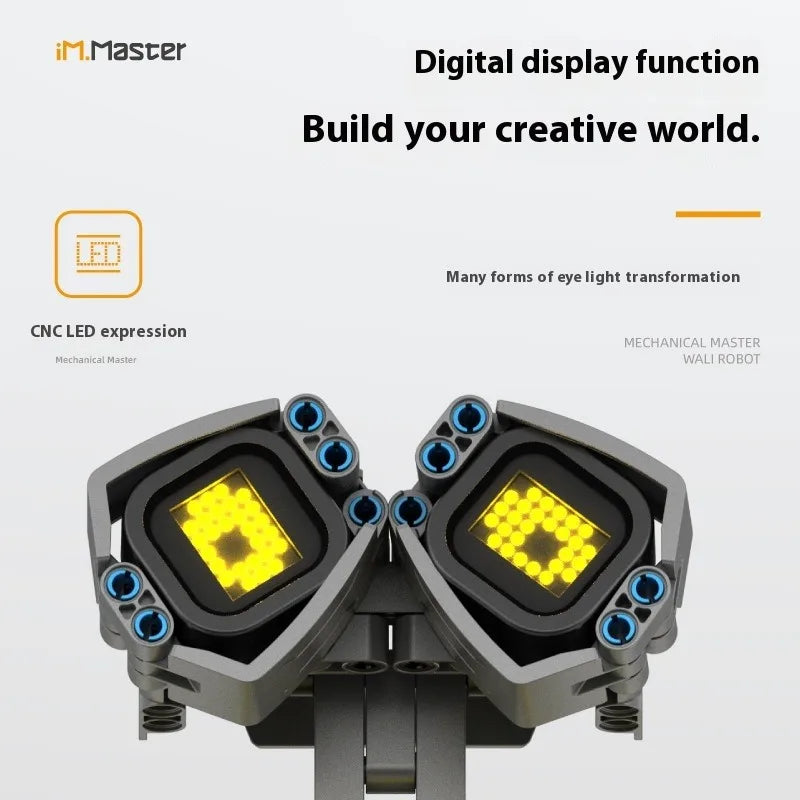 3-in-1 LED Robot Building Block Set for Kids - DIY Educational Toy