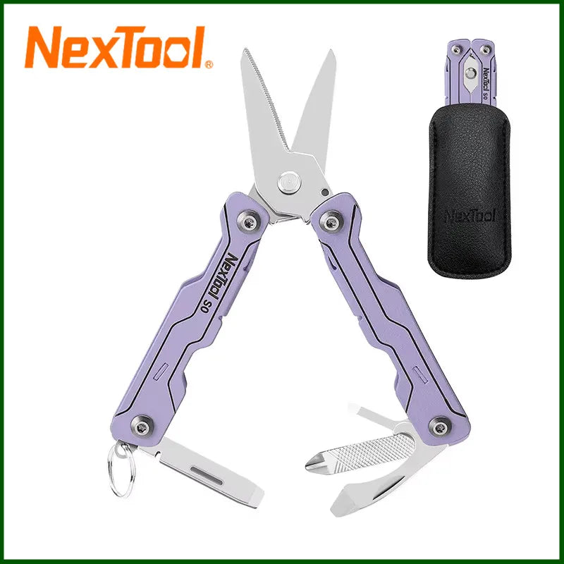 NexTool 8-in-1 Mini Sailor Scissors Pocket Multitool for Everyday Use