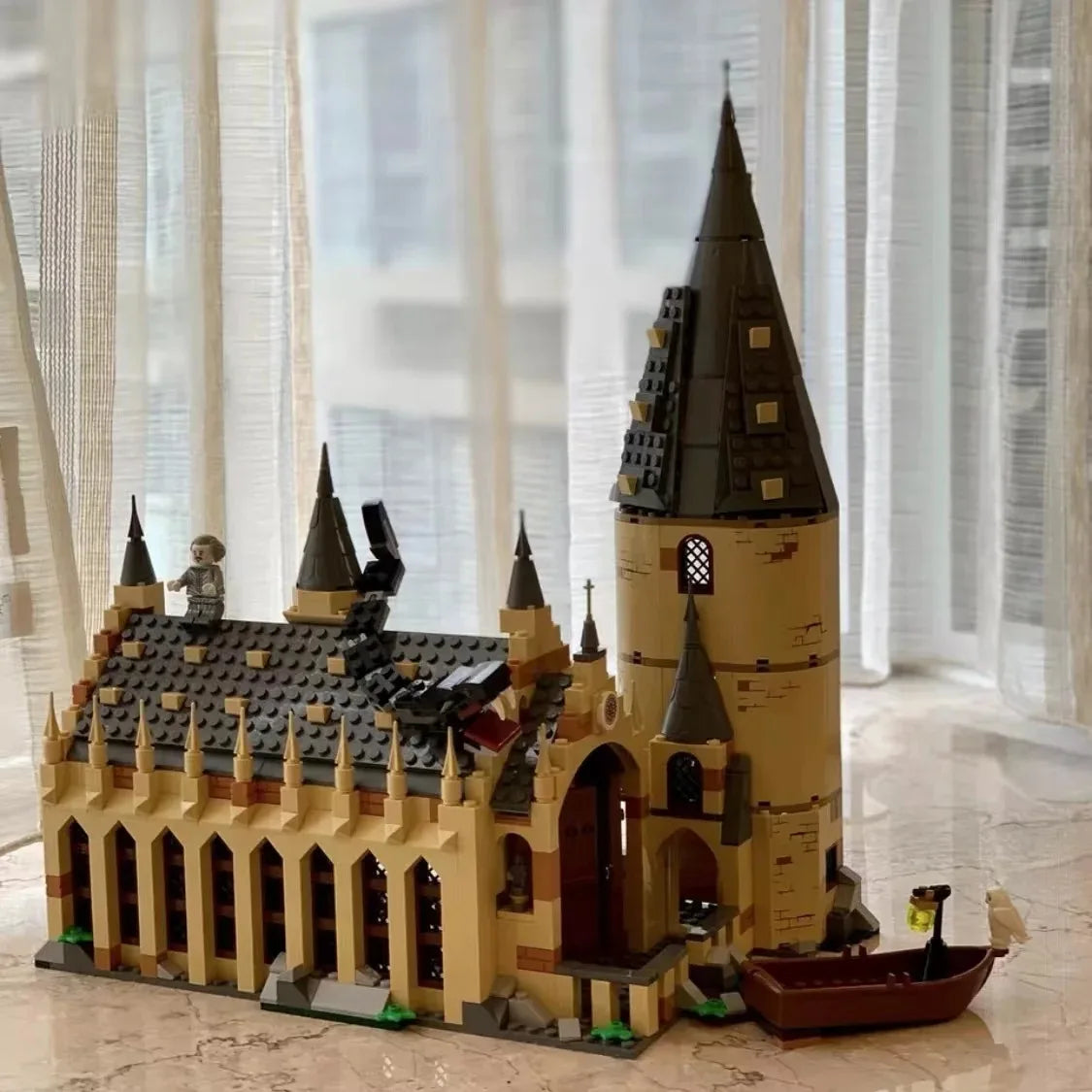 Magic School Great Hall Castle Building Blocks Set - Creative Fun Awaits!
