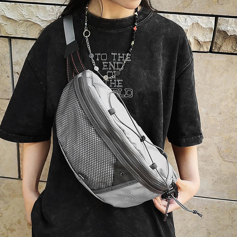 Durable Outdoor Nylon Sports Bag - Ideal for Cycling & Hiking