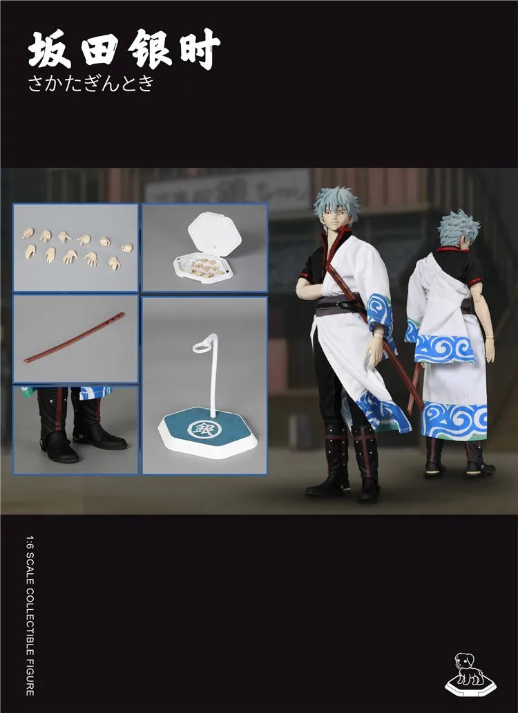 Bandai 1/6 Scale Male Soldier Action Figure - Sakata Gintoki Model
