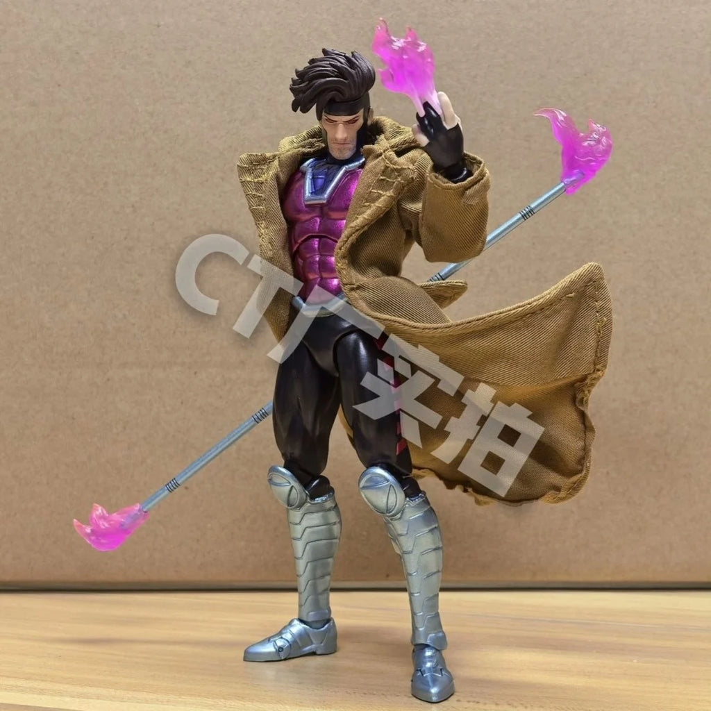 Gambit Mafex 131 X-Men Action Figure - Collectible Anime Model