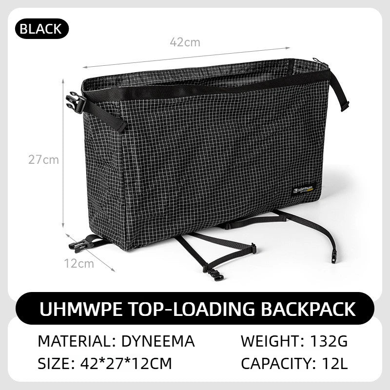HIKEMAN Ultralight Dyneema Waterproof Backpack Expansion Pouch
