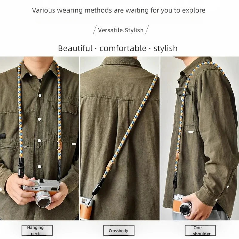 Universal Quick Release Camera Shoulder Strap for DSLR & SLR