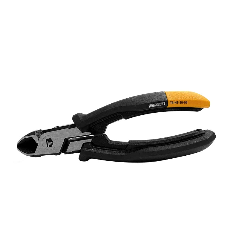 TOUGHBUILT 6-Inch Precision Diagonal Cutting Pliers – Ergonomic & Durable
