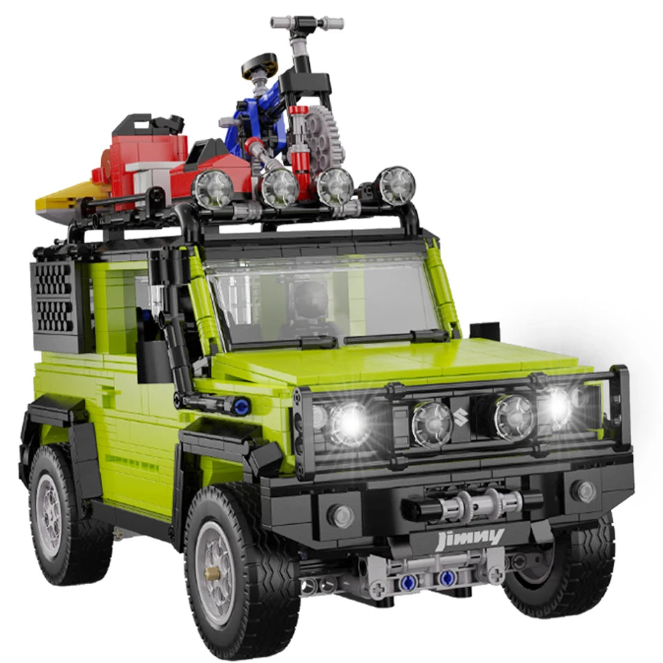 Cada Remote Control Off-Road Building Block SUV Car for Kids