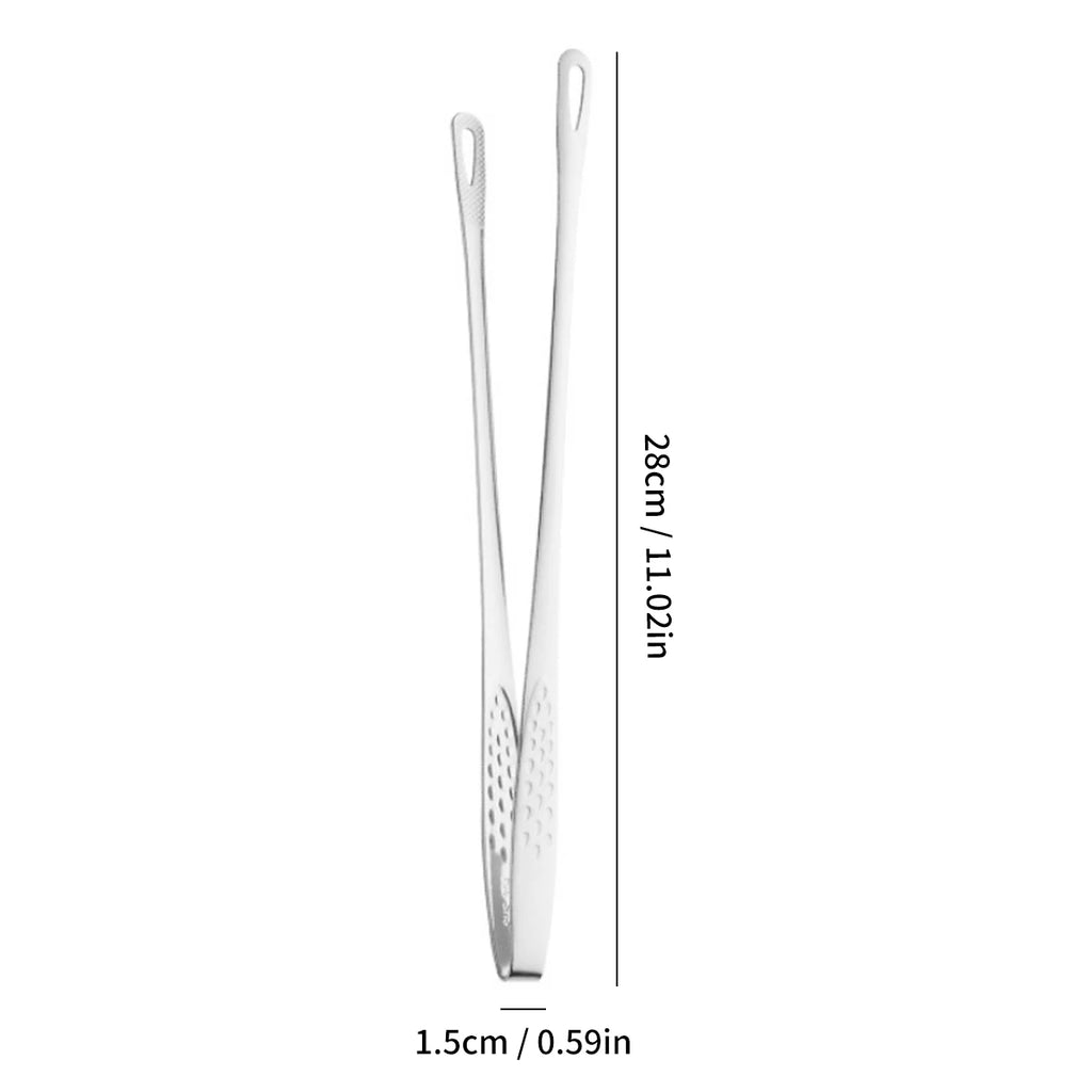 Durable Non-Slip 304 Stainless Steel BBQ Tongs - Cooking Essential