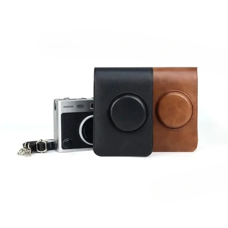 Fujifilm Instax Mini EVO Leather Camera Bag - Stylish Protection