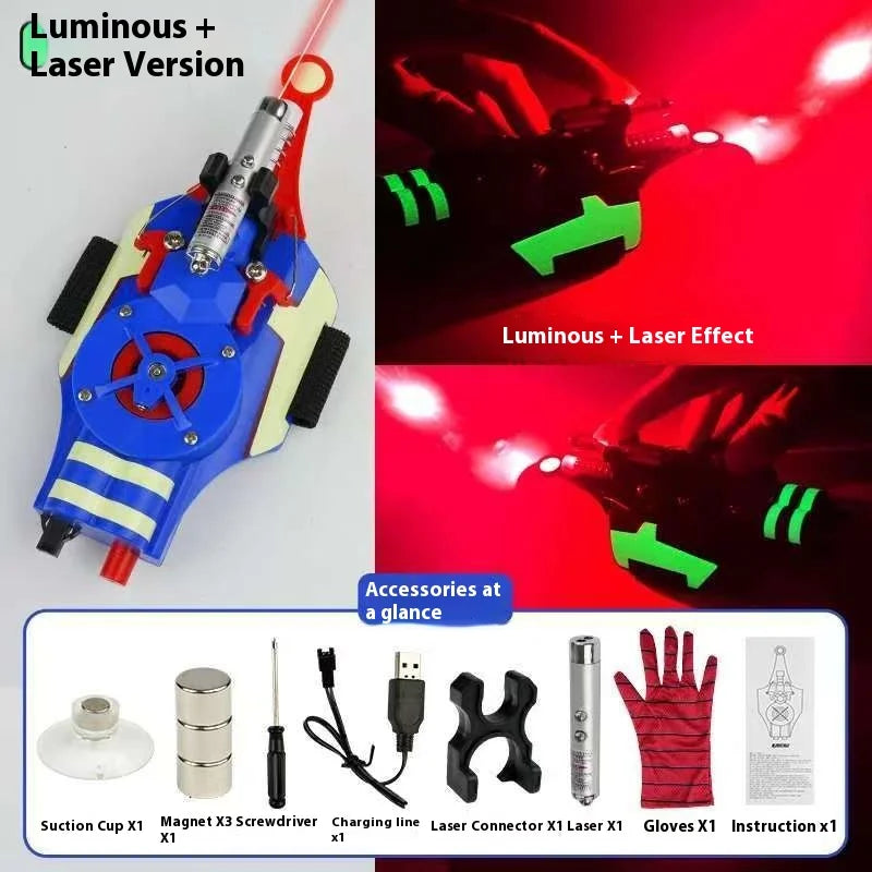 Fully Automatic Spiderman Web Shooter Toy - Unleash Adventure!