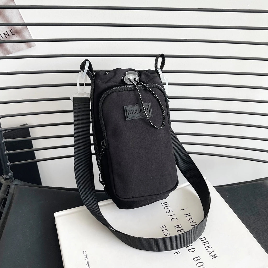 Lightweight Outdoor Crossbody Bag for Phones & Water Bottles