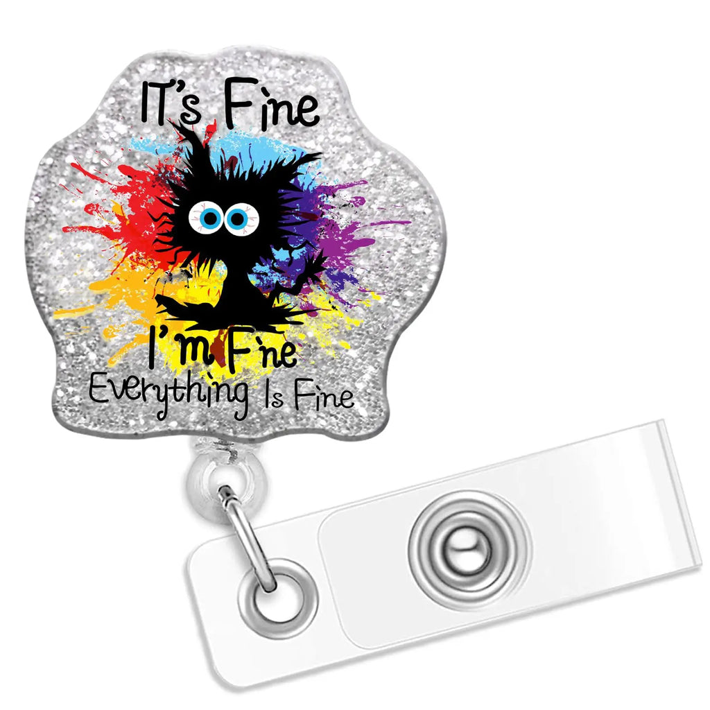 Cute Animal Retractable ID Badge Clip for Nurses | Fun Design