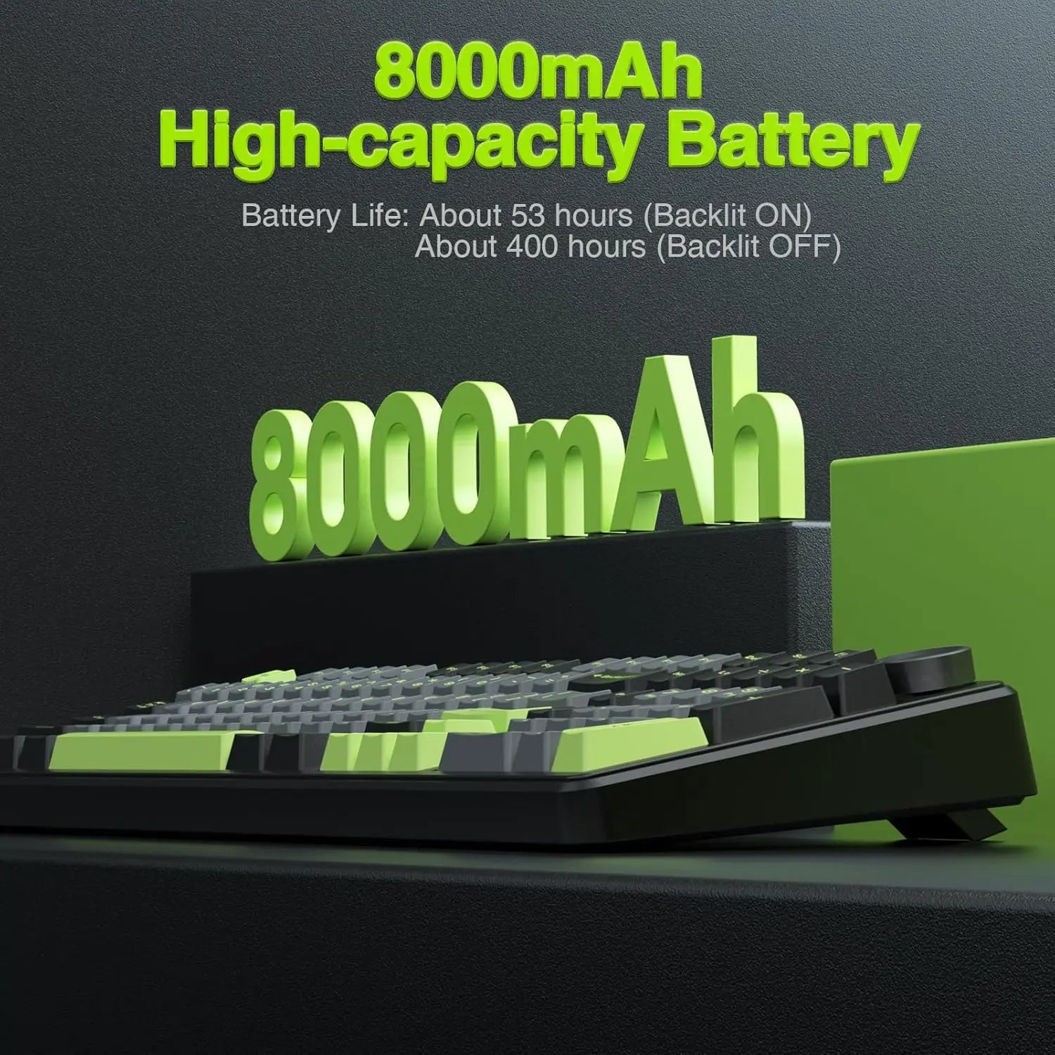 AULA F99 PRO Wireless Mechanical Gaming Keyboard - Tri-Mode, Compact