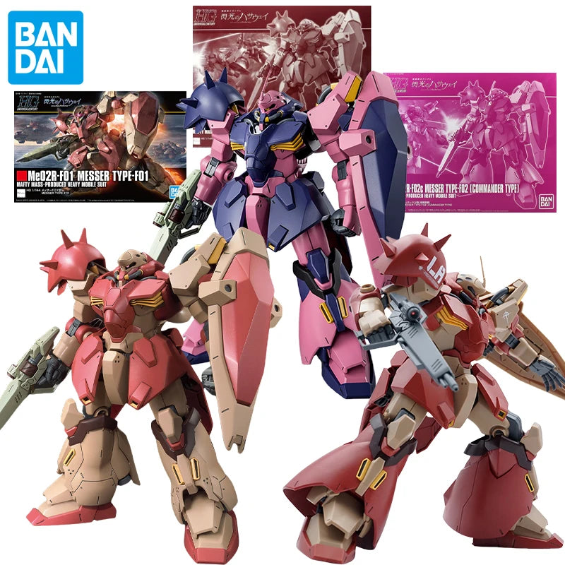 Bandai RG 1/144 Messer Type F02 Commander Gundam Model Kit