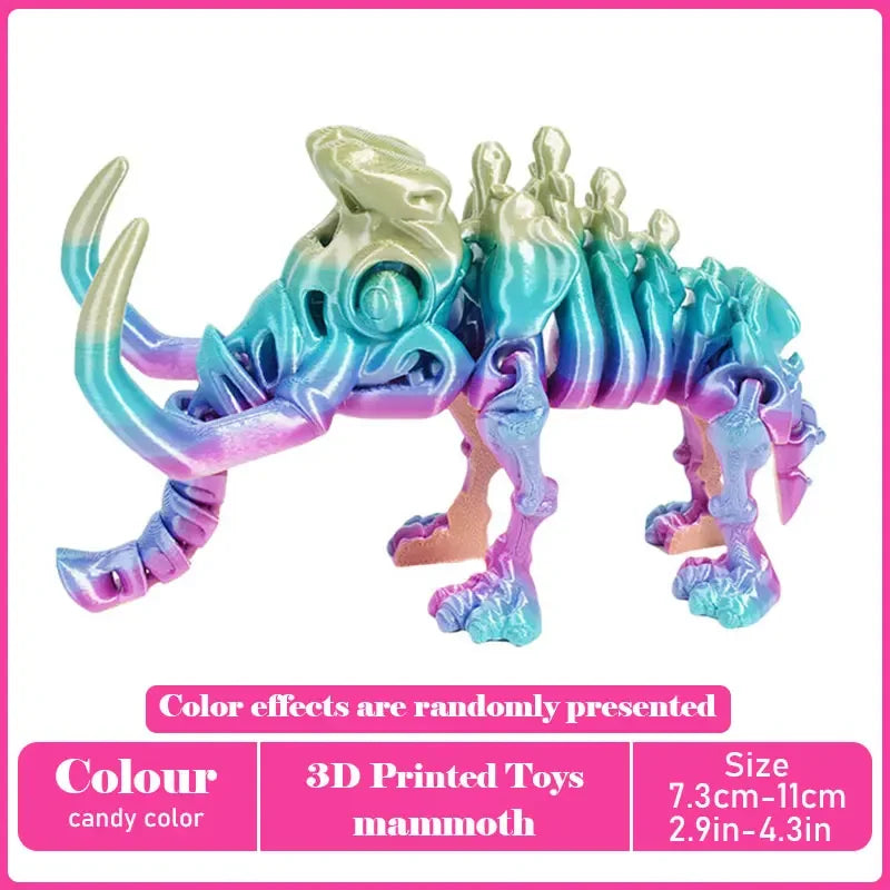 3D Printed Tyrannosaurus Rex Model | Movable Realistic Desktop Decoration