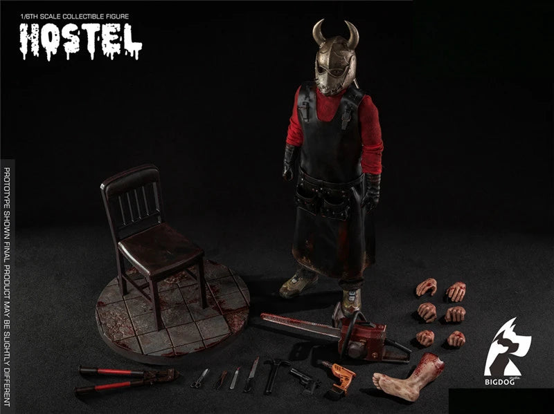 BIGDOG STUDIO SC013 1/6 Ox Helmet Action Figure for Horror Fans
