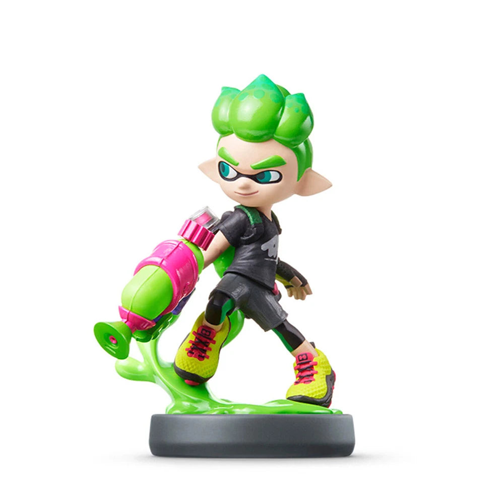 Nintendo Amiibo Figurine - Splatoon Series Inkling Girl & Squid