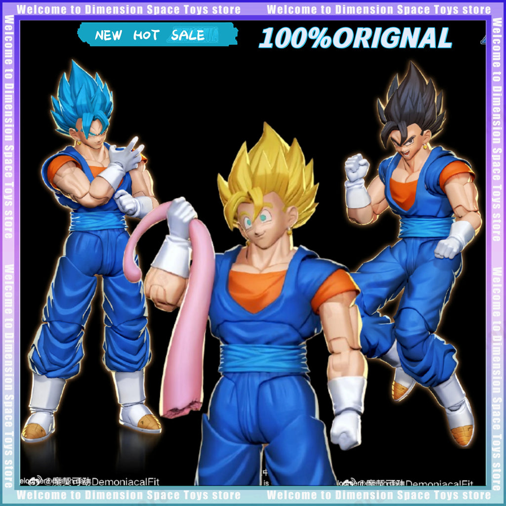 Vegetto Super Saiyan Action Figure - Dynamic Anime Display
