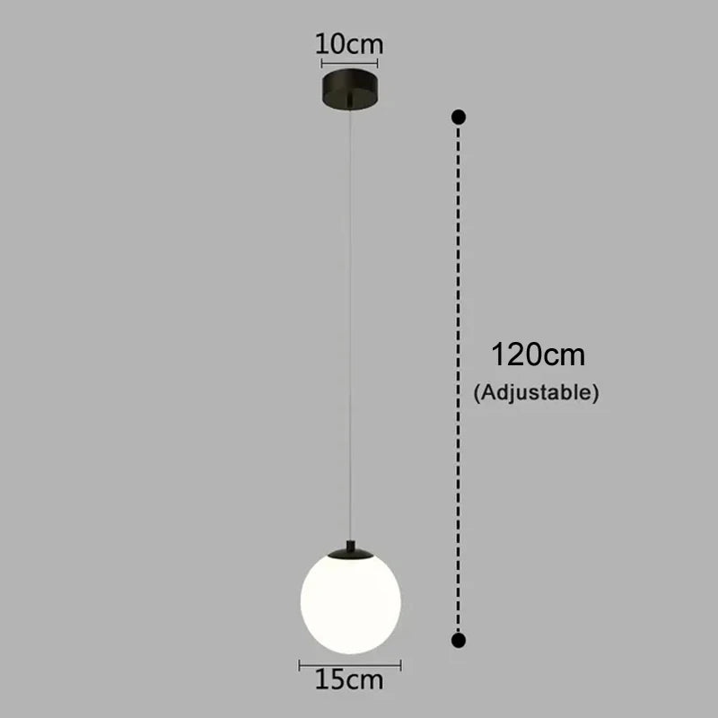 Modern Crystal Pendant Light for Luxury Bedrooms & Living Rooms