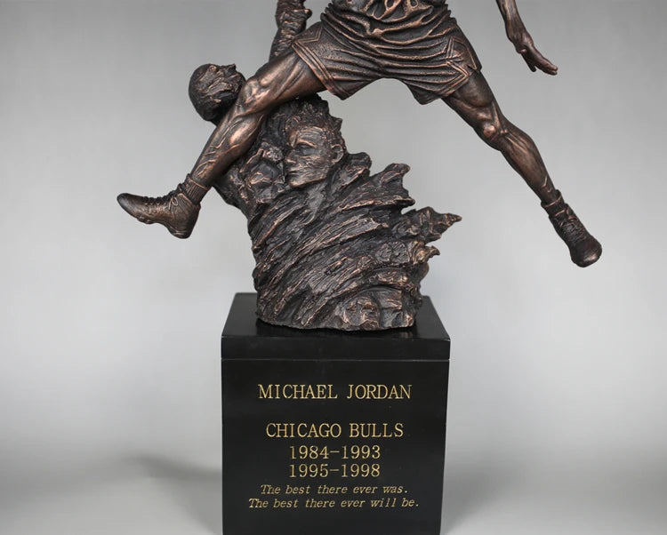 Chicago Bulls No.23 Michael Jordan 50cm Resin Figure for Home Decor
