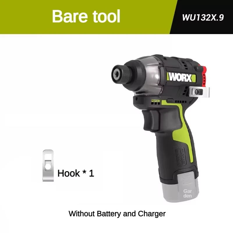 WORX WU132X Brushless Impact Screwdriver - High Torque & Smart Design