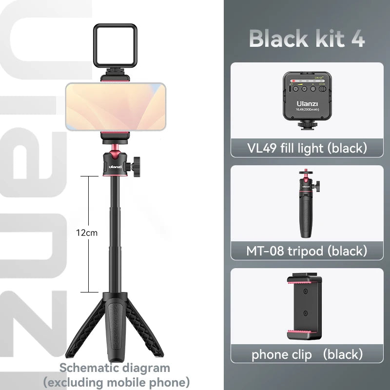 Ulanzi MT-08 Foldable Mini Tripod - Lightweight & Portable
