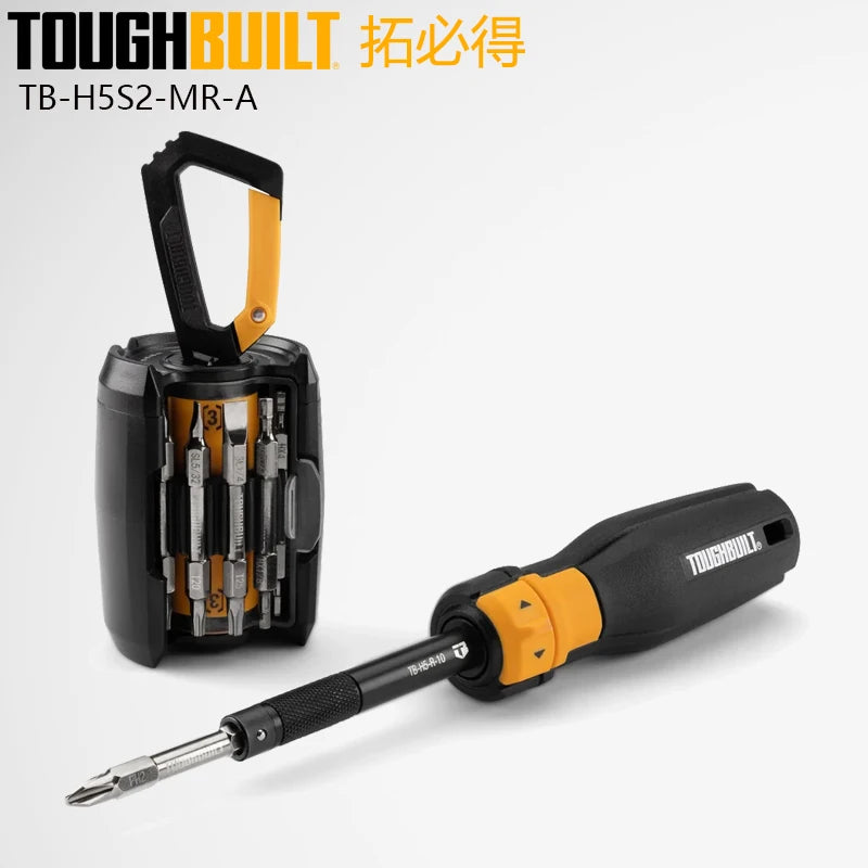 TOUGHBUILT Multi-Bit Driver Set – Versatile, Durable, Ergonomic