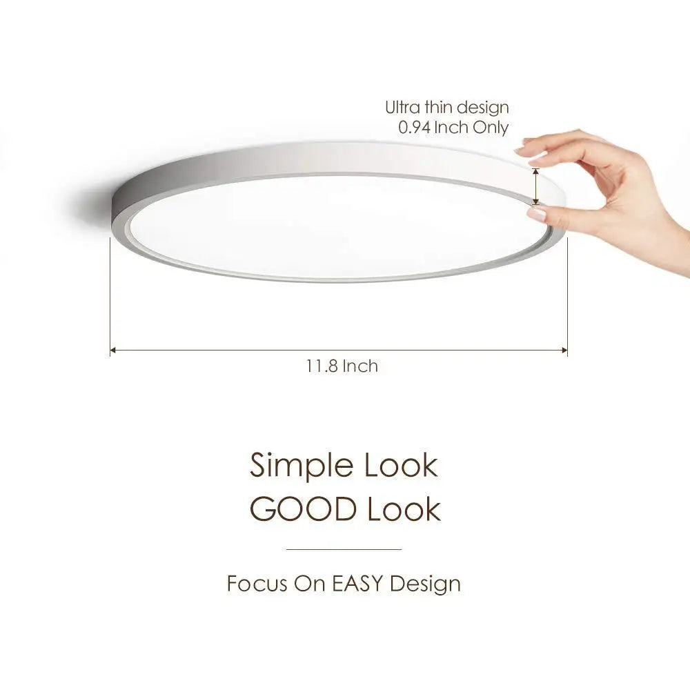 Modern Surface Mounted LED Ceiling Lamp - 15W to 36W for Indoor Lighting