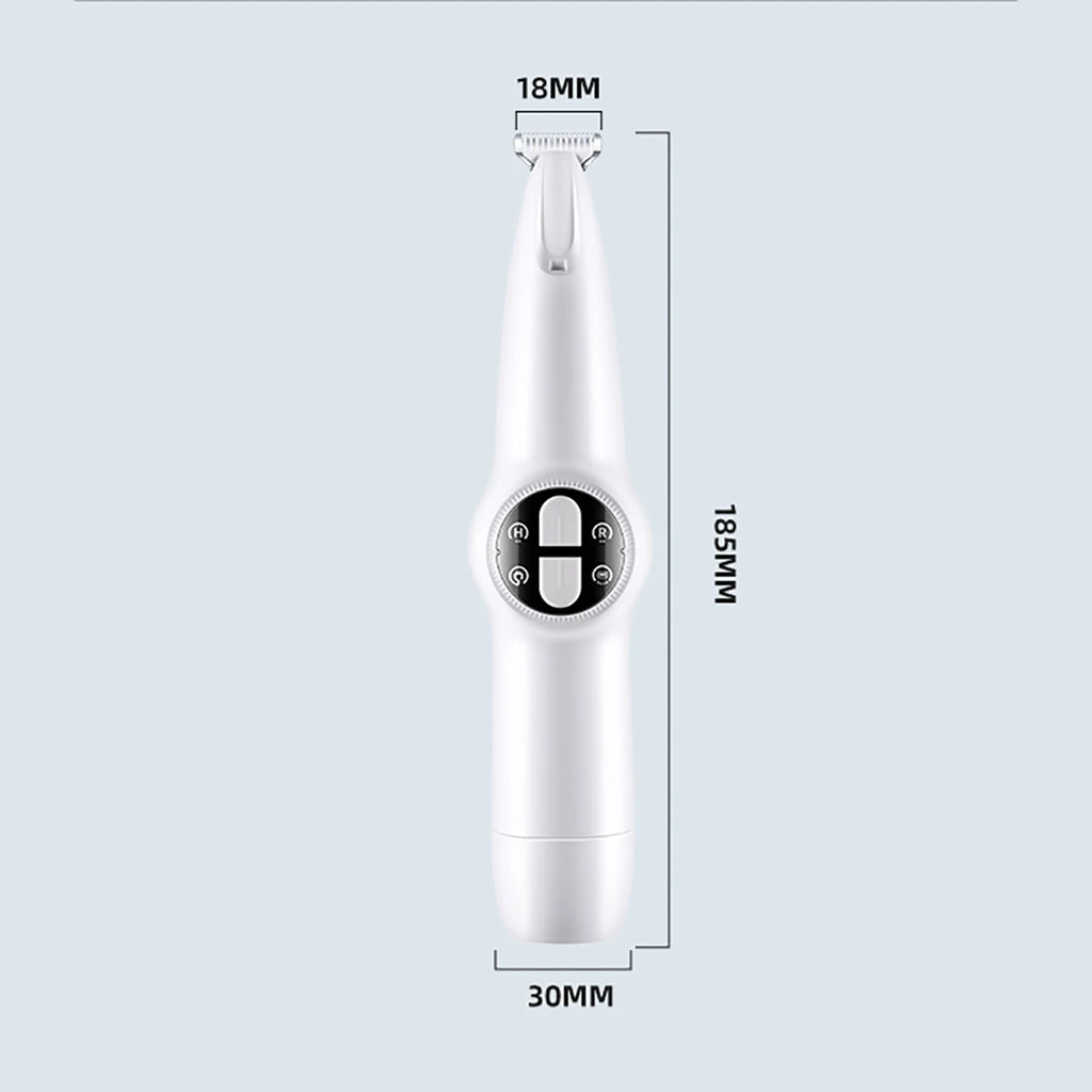 2-in-1 Electric Dog Nail Grinder & Hair Trimmer - Quiet & Efficient