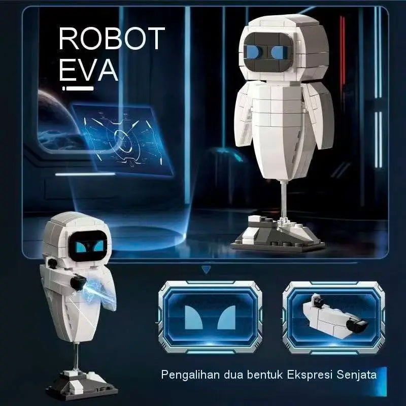 Buildable Wall.E Eve Robot Model Kit - Fun Educational Toy