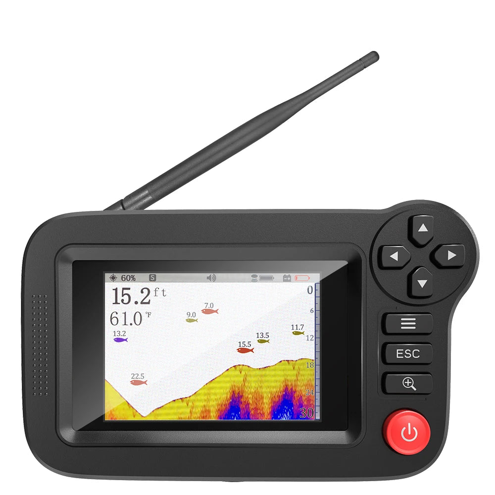 PUPOPAN Portable Smart Fish Finder - Accurate Depth Detection