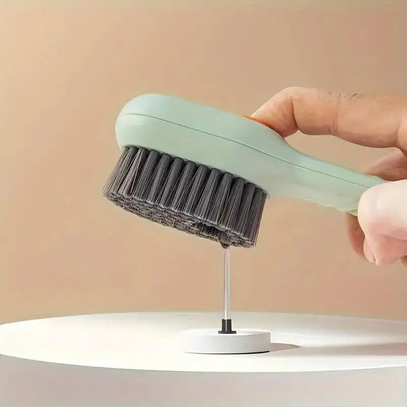 Ergonomic Multi-Surface Liquid Shoe Brush for Effortless Cleaning