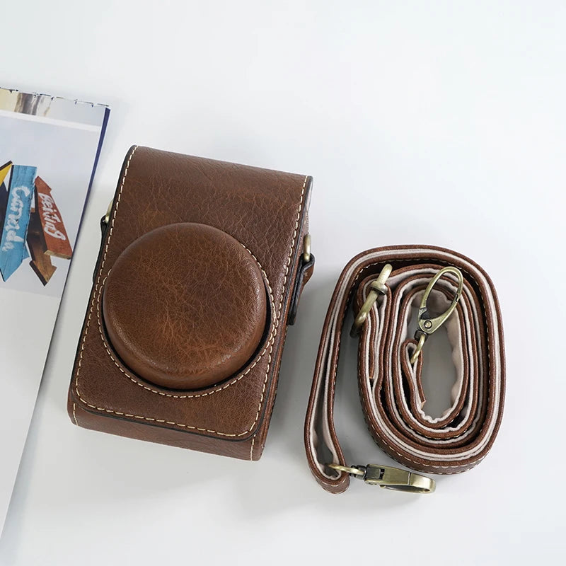 Buffalo Leather Camera Case for Canon, Sony, Nikon & Lumix Models