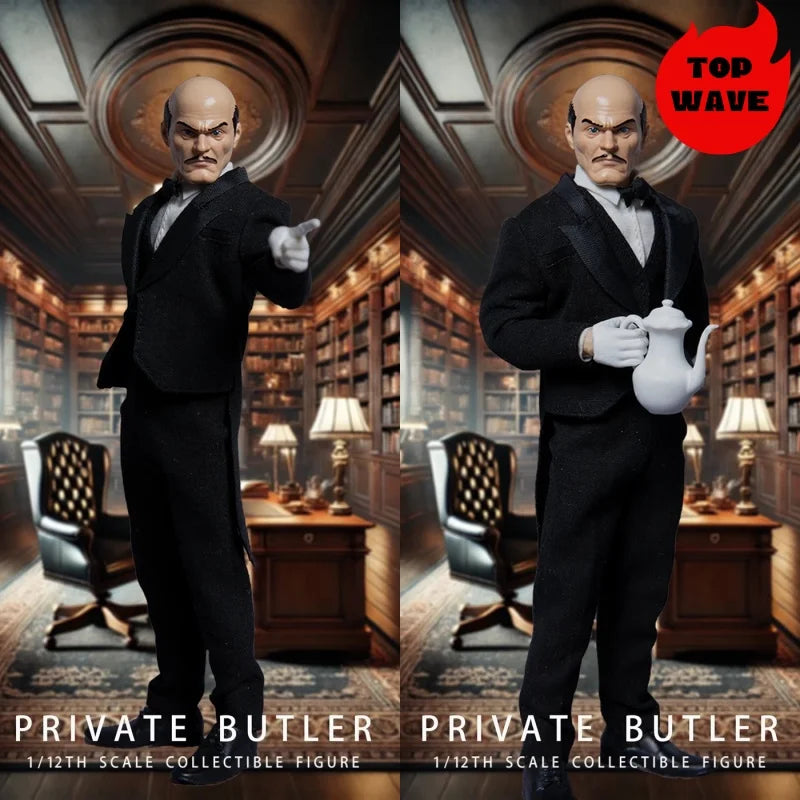 Anime Butler Action Figure - 6" Model with Suit & Accessories