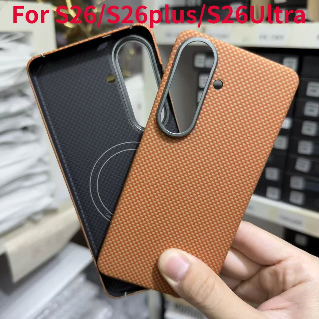 Samsung S26 Ultra Carbon Fiber Drop-Resistant Phone Case