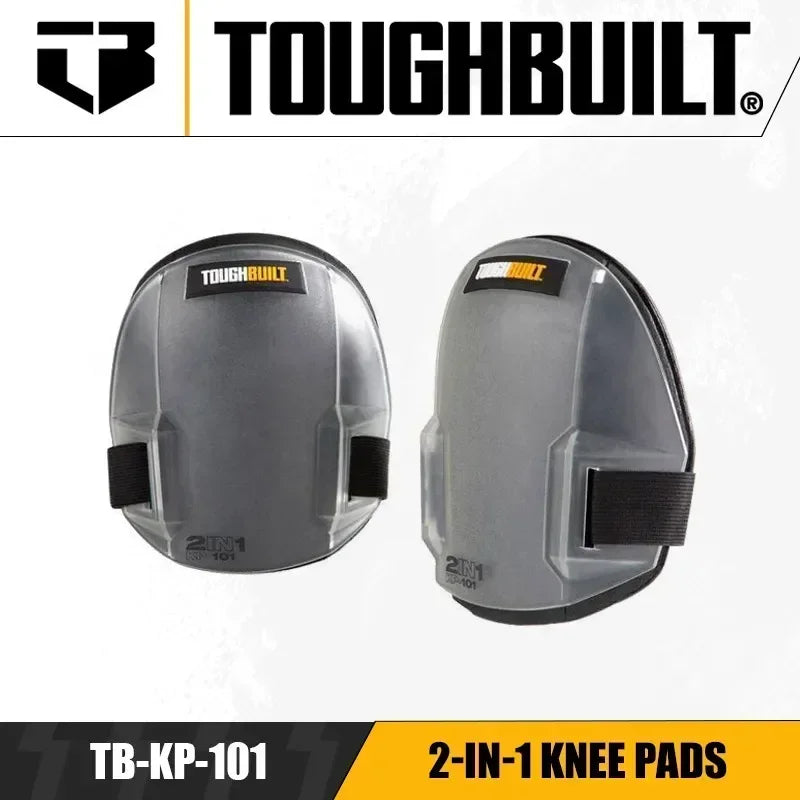 ToughBuilt 2-in-1 Knee Pads for Ultimate Comfort & Protection