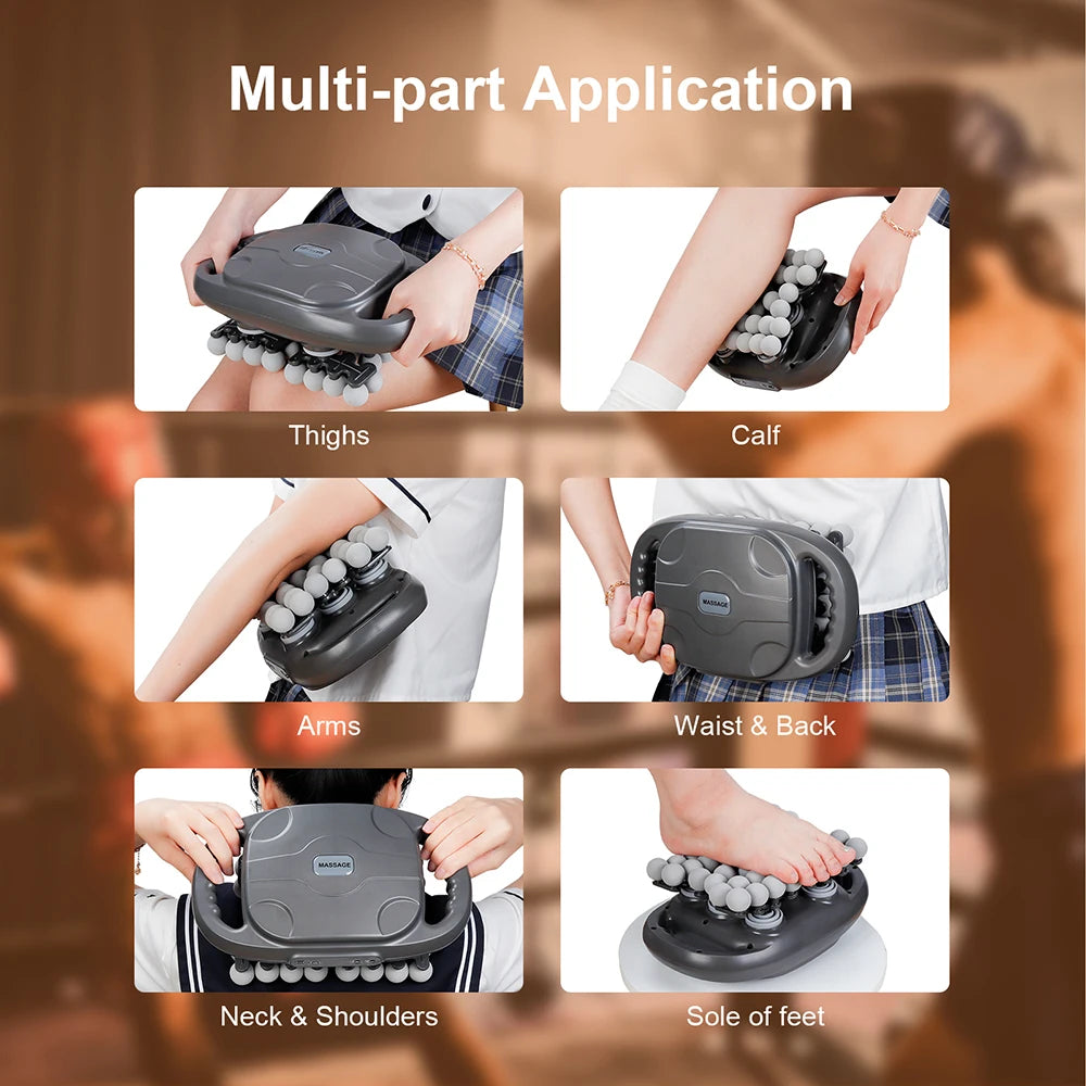 Advanced Vibration Therapy Massager with 42 Heads for Full-Body Relief