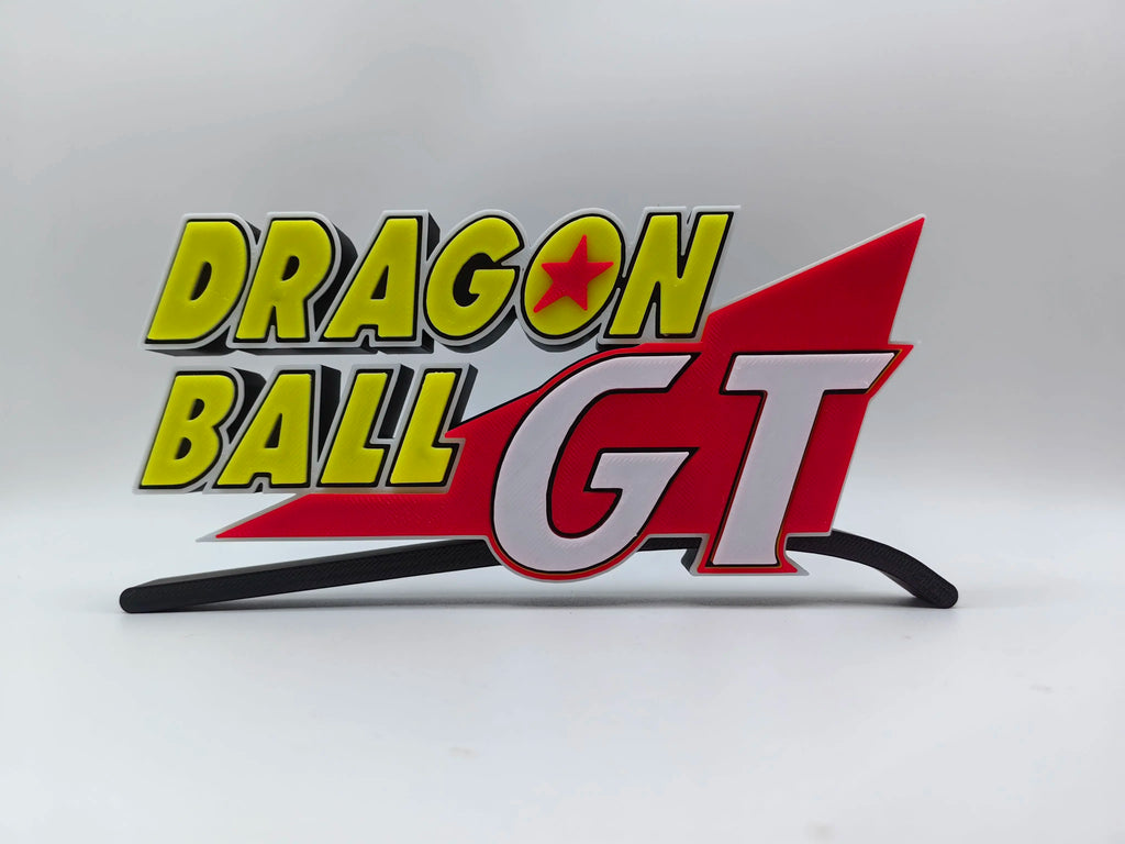 Dragon Ball Super 3D Printed Logo Sign - Handmade Ornament & Display