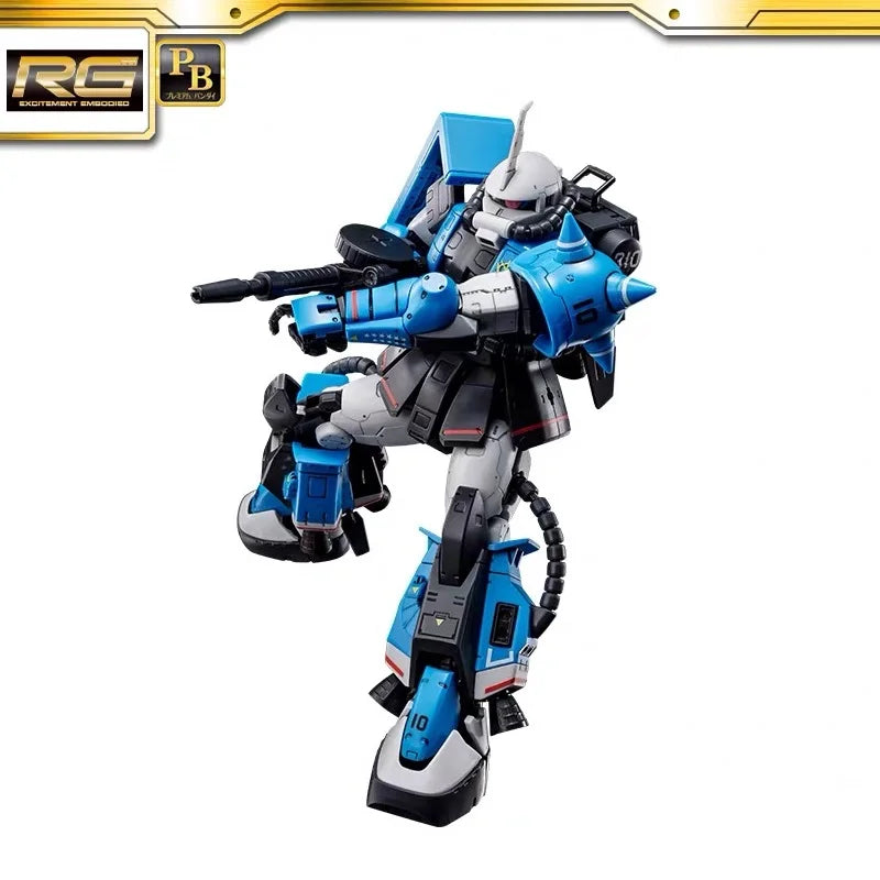 Bandai RG Gundam MS-06R-1A Zaku II Model Kit - Ultimate Build Experience